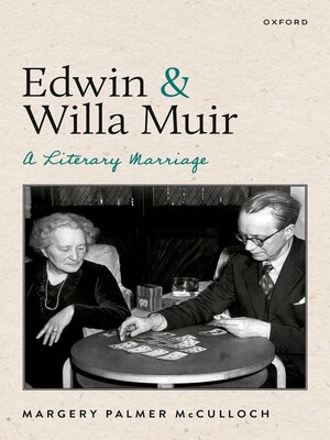 cover image of Edwin and Willa Muir